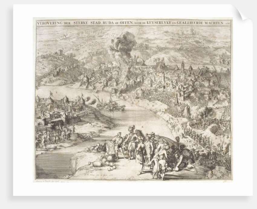 The Siege of Buda in 1541, 1686 by Romeyn de Hooghe