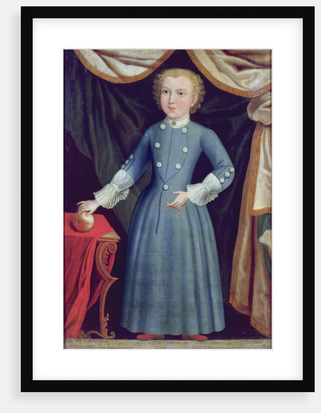 Portrait of Kizimierz Zawiszna, 1754 by Polish School