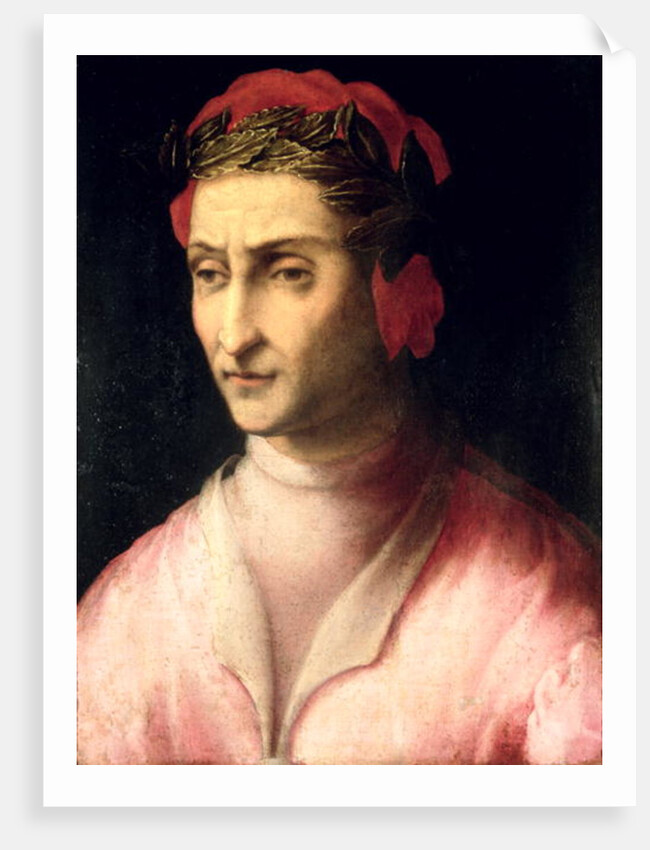 Portrait of Dante Alighieri by School Italian