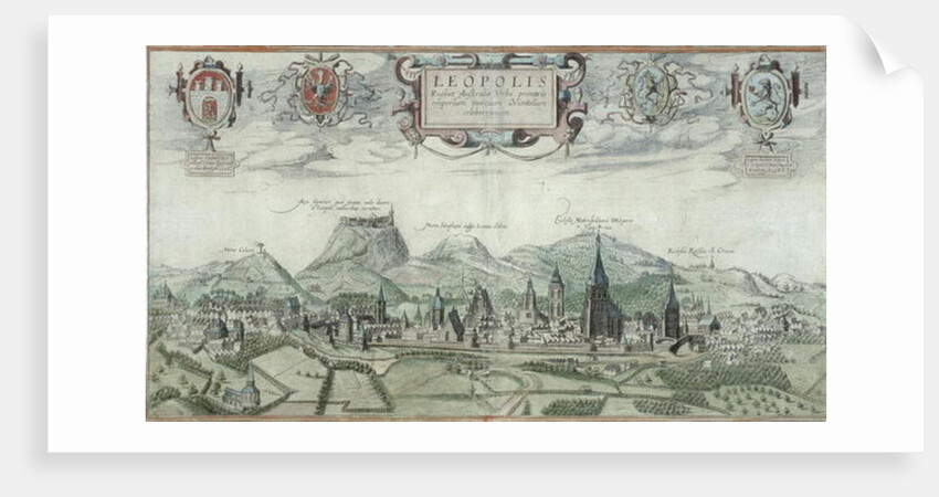 View of Leopolis by Joris Hoefnagel (after)