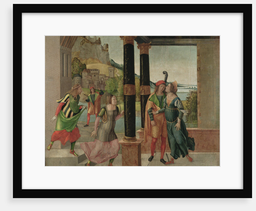 Brutus and Portia, c.1500-50 by Michelle da Verona