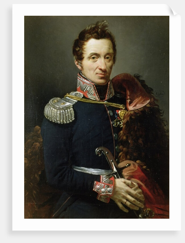 Prince Constantine Czartoryski 1821 by Pierre Antoine Augustin Vafflard