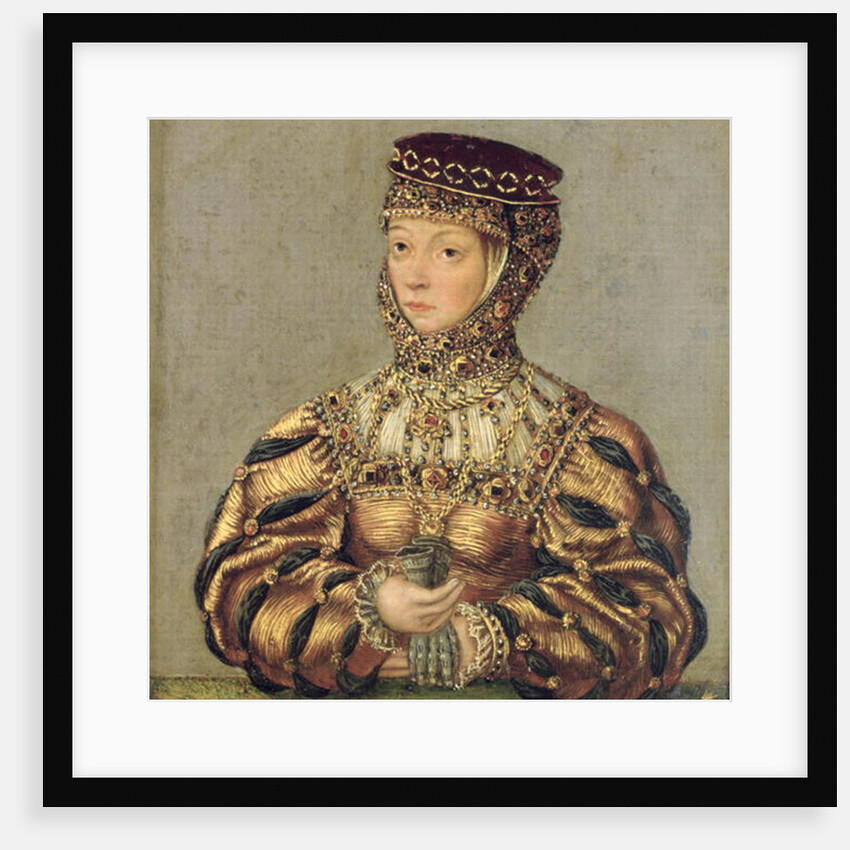 Barbara Radziwill, c.1553-56 by Lucas the Younger Cranach