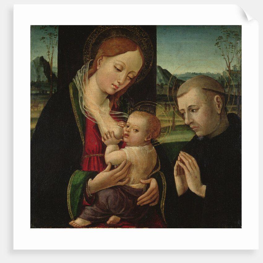 Madonna feeding the Christ Child, c.1500-30 by Ambrogio Borgognone
