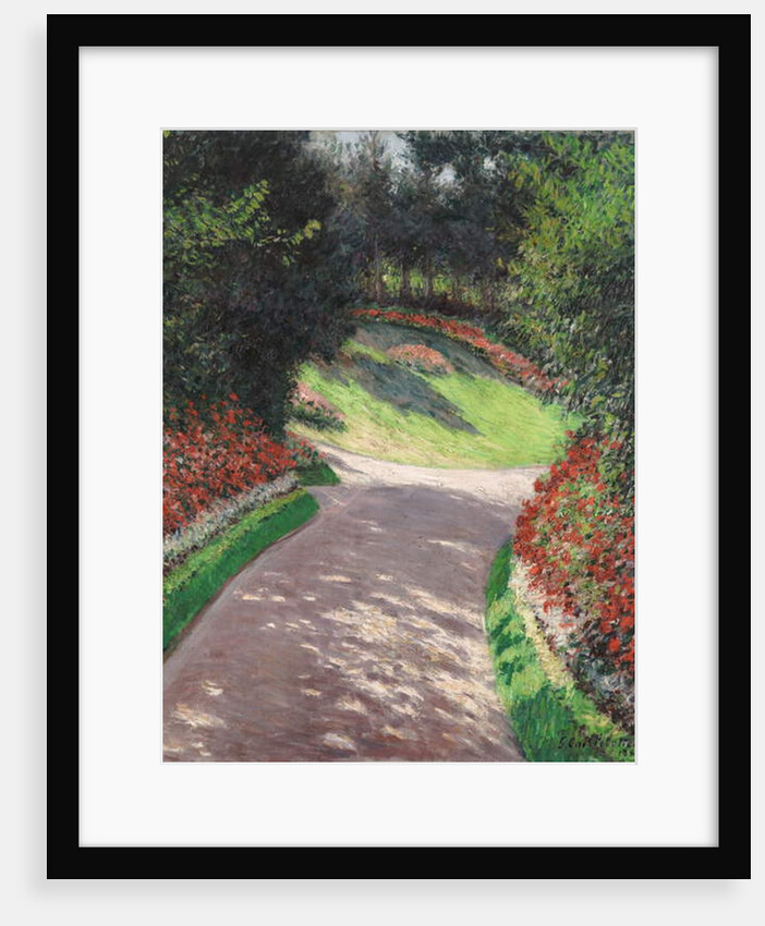 The Path in the Garden, 1886 by Gustave Caillebotte