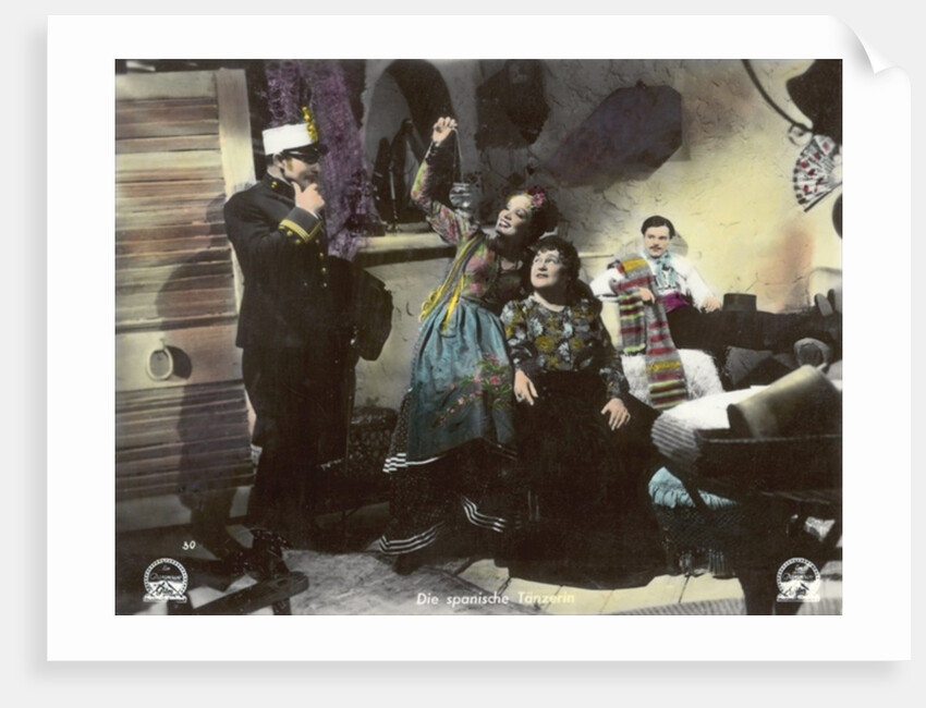 Still from the film 'The Devil is a Woman' with Marlene Dietrich and Cesar Romero, 1935 by German Photographer