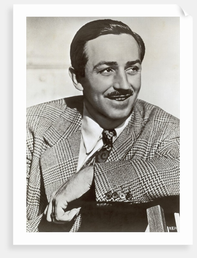 Portrait of Walt Disney, c.1940 by German Photographer
