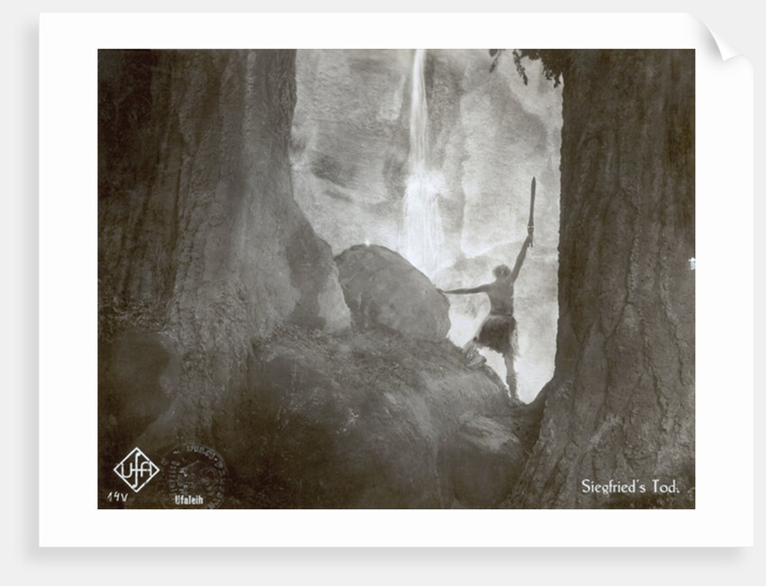 Still from the film 'Die Nibelungen: Siegfried' with Paul Richter, 1924 by German Photographer