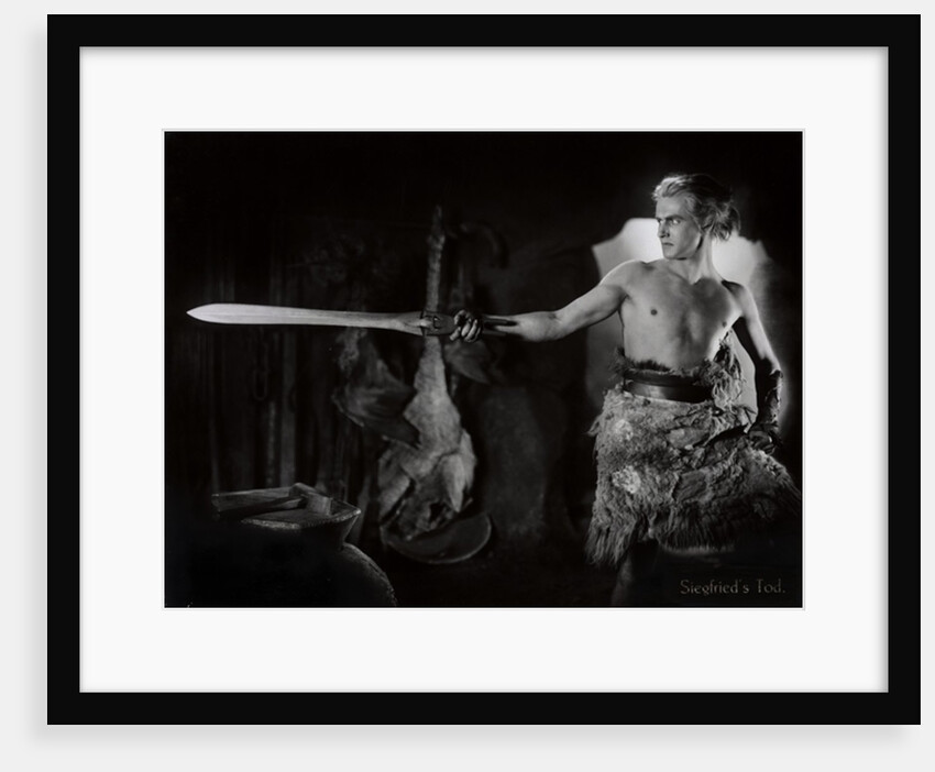 Still from the film 'Die Nibelungen: Siegfried' with Paul Richter, 1924 by German Photographer