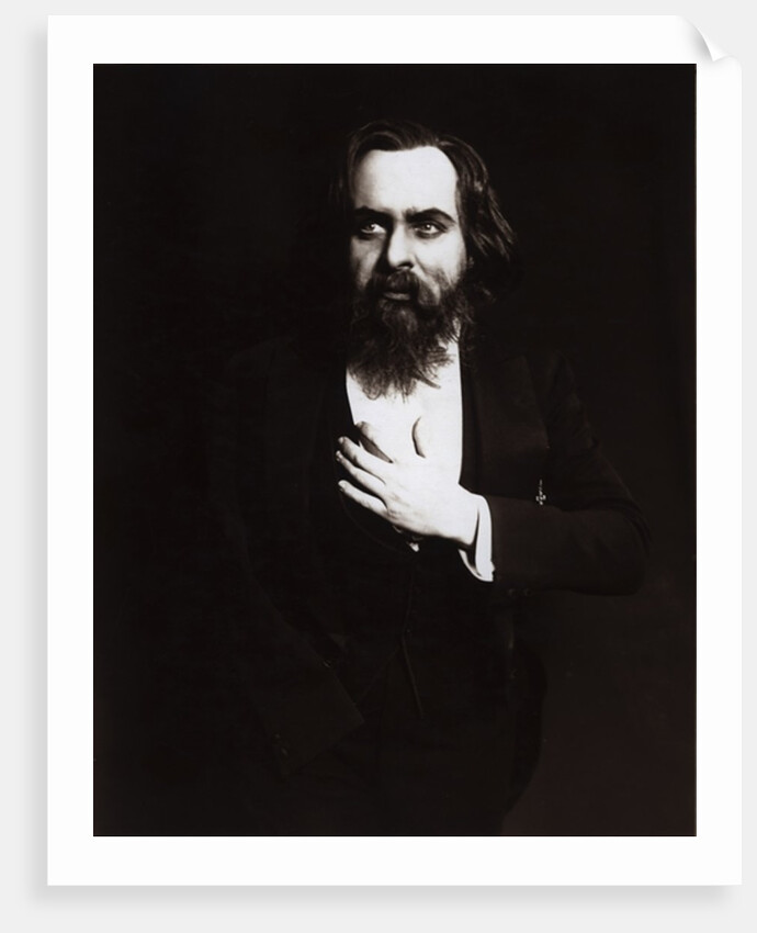 Still from the film 'Dr. Mabuse, the Gambler' with Rudolf Klein-Rogge, 1922 by German Photographer