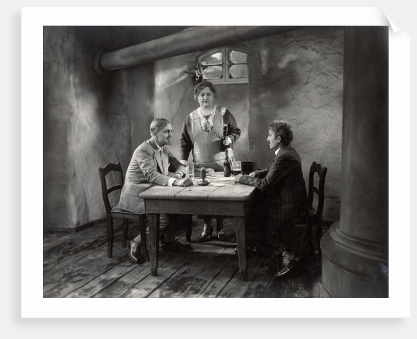 Still from the film 'Dr. Mabuse, the Gambler' with Rudolf Klein-Rogge, 1922 by German Photographer