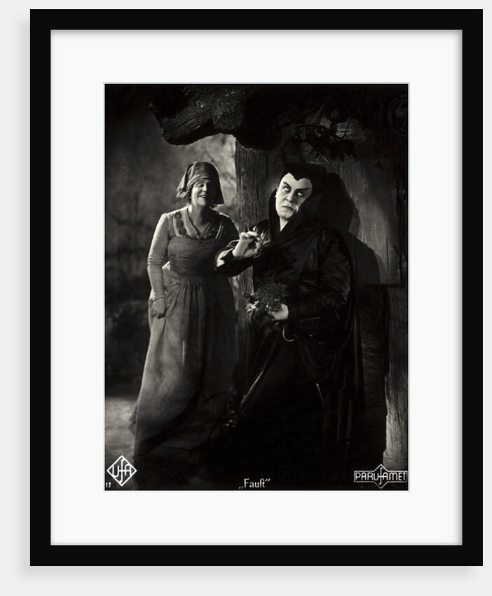 Still from the film 'Faust' with Emil Jannings, 1926 by German Photographer