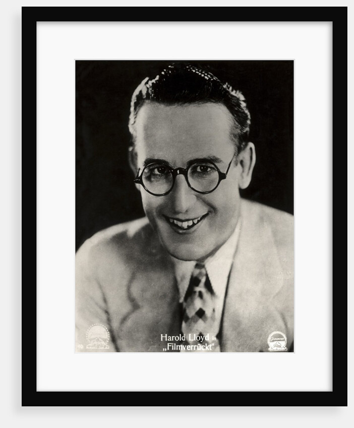 Portrait of Harold Lloyd from the film 'Movie Crazy', 1932 by German Photographer