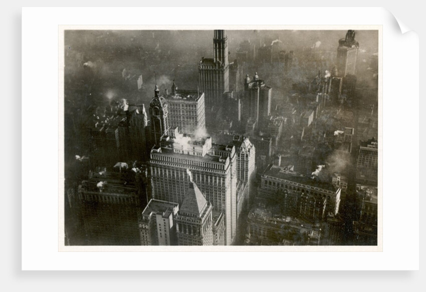 Aerial photo of downtown Manhattan by German Photographer
