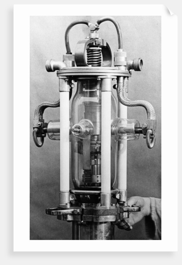 Vacuum tube for television broadcasting, c. 1933 by German Photographer
