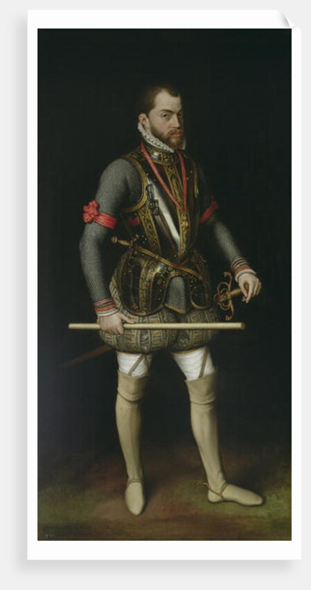 Philip II of Spain by Anthonis van Dashorst Mor