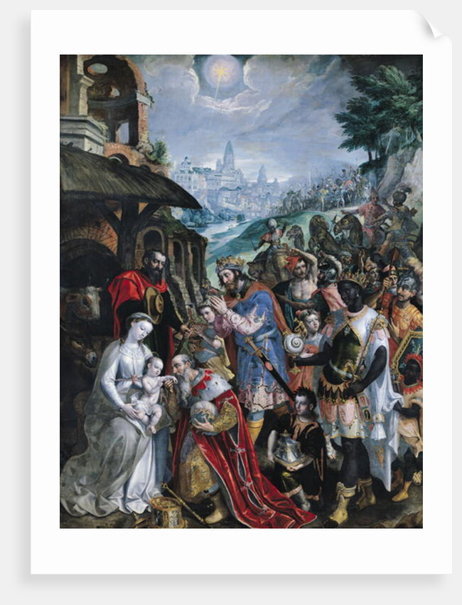 The Adoration of the Magi by Maarten de Vos