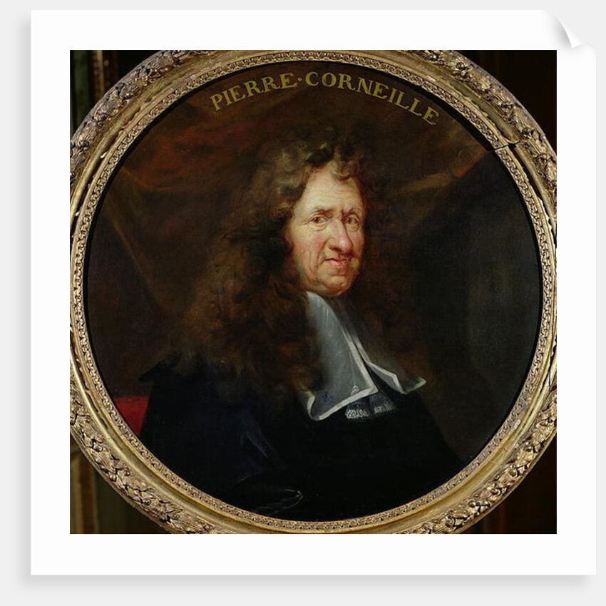 Portrait of Pierre Corneille by Francois Sicre