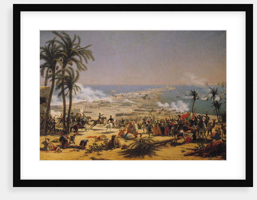 The Battle of Aboukir, 25th July 1799 by Louis Lejeune