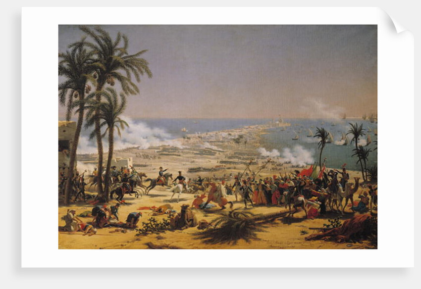 The Battle of Aboukir, 25th July 1799 by Louis Lejeune