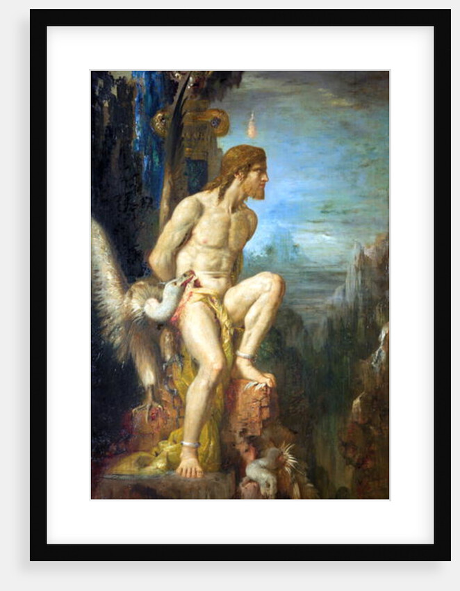 Prometheus, 1868 by Gustave Moreau