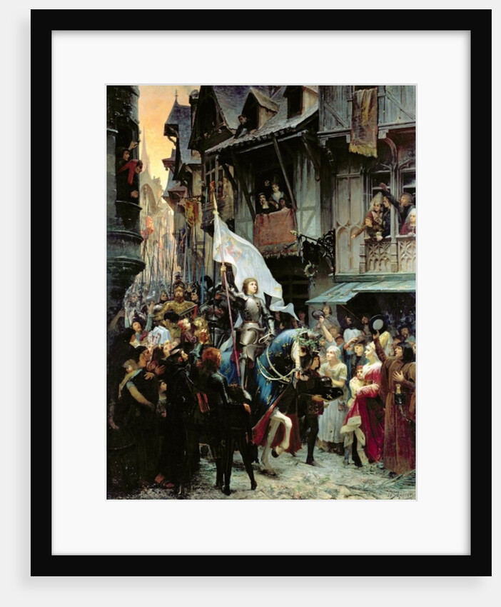 Joan of Arc enters Orléans, 1887 by Jean-Jacques Scherrer