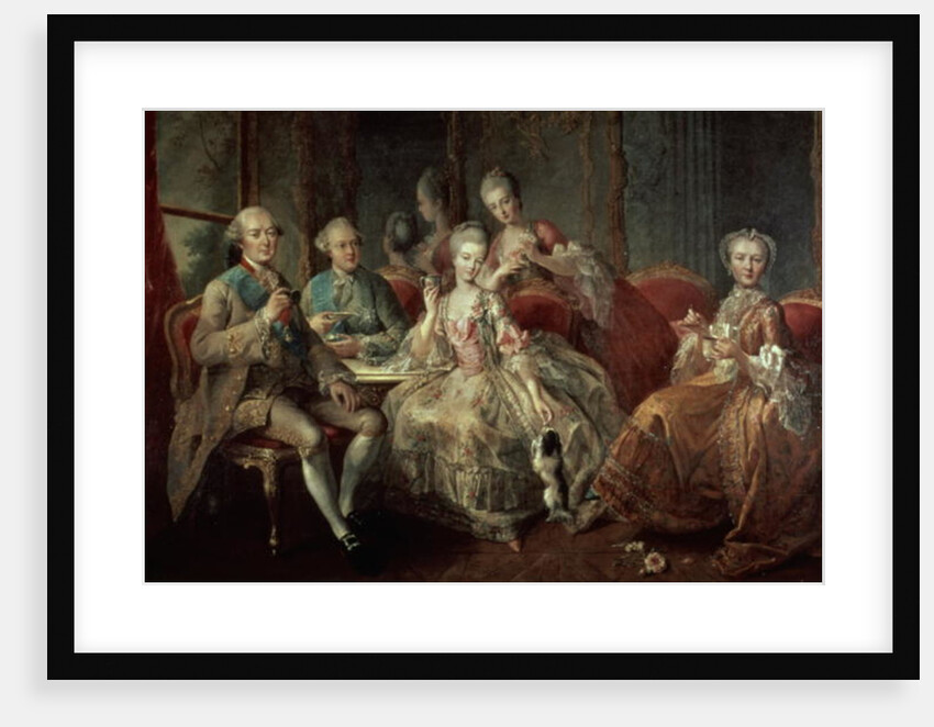 The Penthievre Family or The Cup of Chocolate, 1768 by Jean Baptiste Charpentier