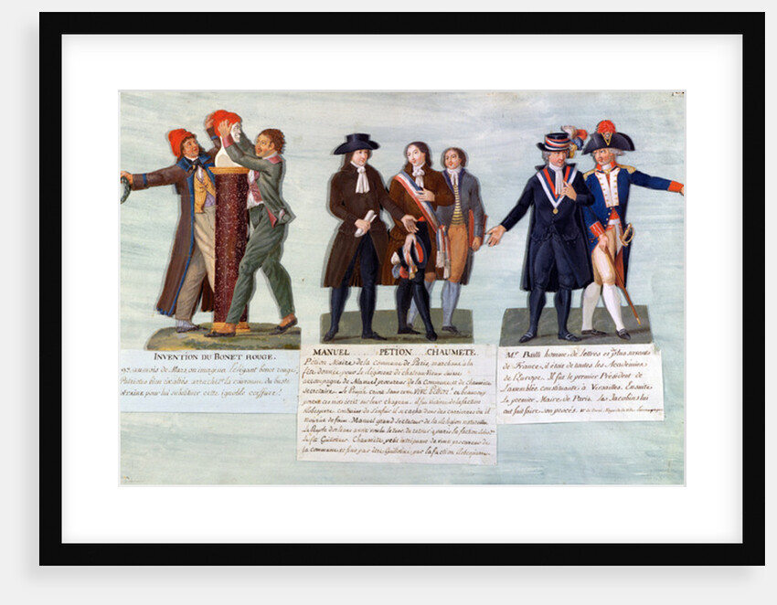 The Invention of the Red Hat, March 1792 by Lesueur Brothers