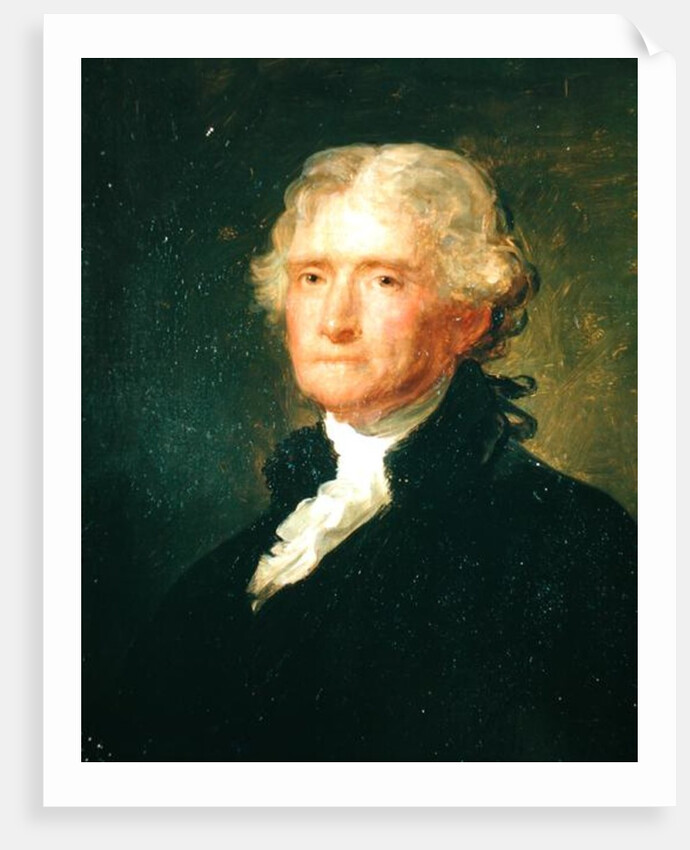 Portrait of Thomas Jefferson by George Peter Alexander Healy