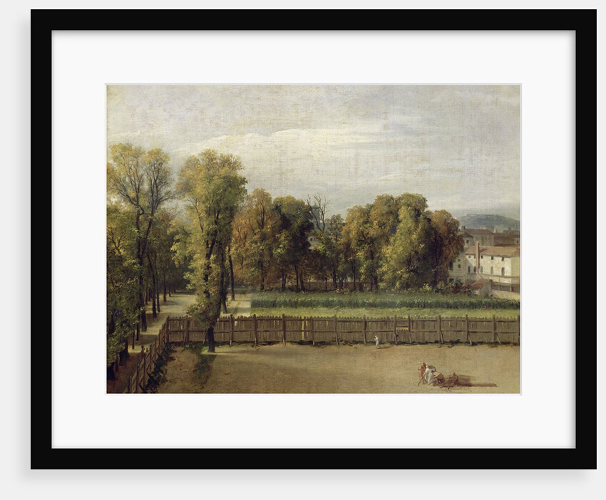 View of the Luxembourg Gardens in Paris, 1794 by Jacques Louis David