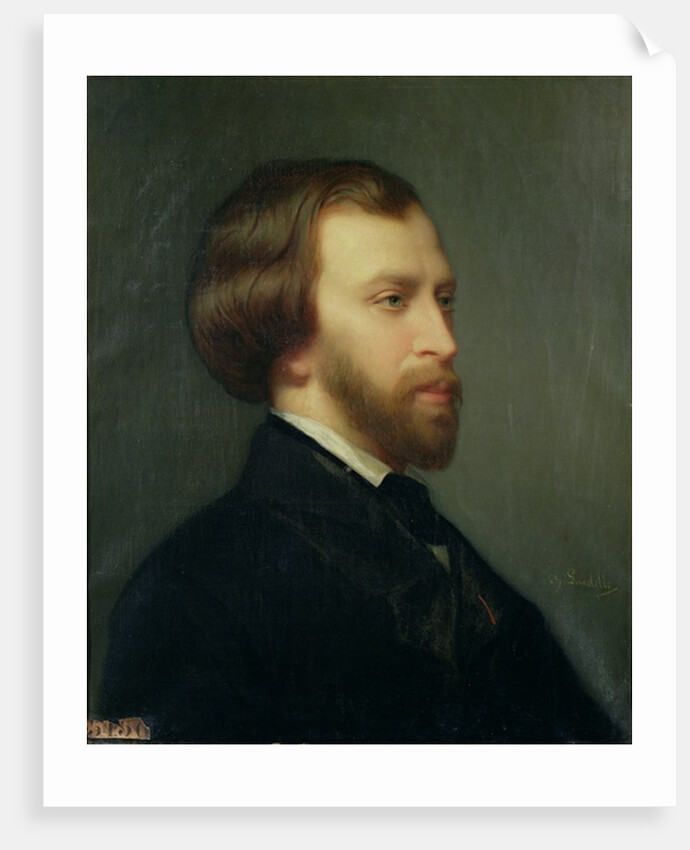 Portrait of Alfred de Musset by Charles Landelle