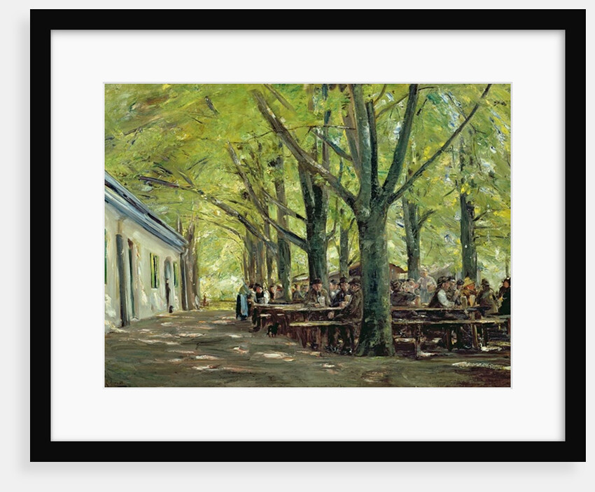 A Country Brasserie, Brannenburg, Bavaria, 1894 by Max Liebermann