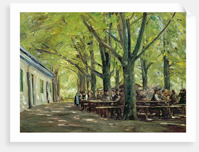 A Country Brasserie, Brannenburg, Bavaria, 1894 by Max Liebermann