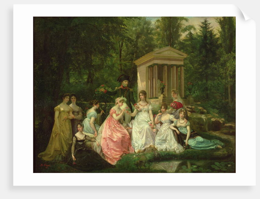 The Rose of Malmaison, c.1867 by Jean Louis Victor Viger du Vigneau