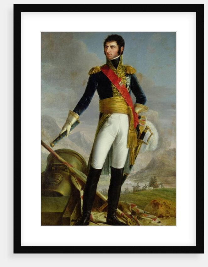 Portrait of Charles Jean Baptiste Bernadotte, 19th century by Joseph Nicolas Jouy