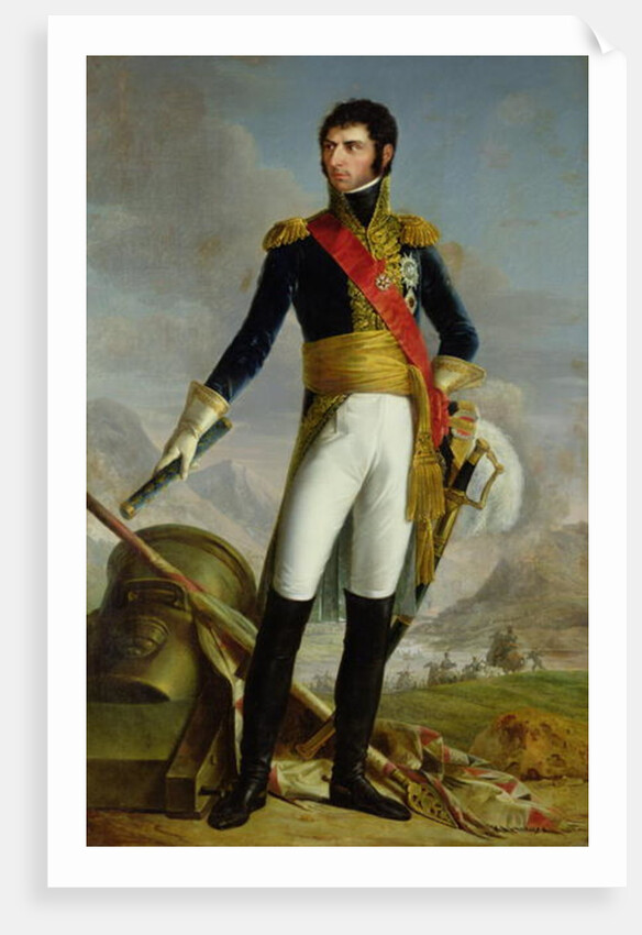 Portrait of Charles Jean Baptiste Bernadotte, 19th century by Joseph Nicolas Jouy