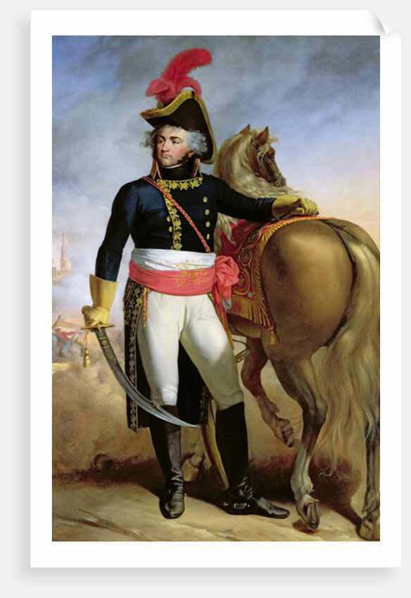 Portrait of Jean Baptiste Kleber 1804 by Antoine Ansiaux