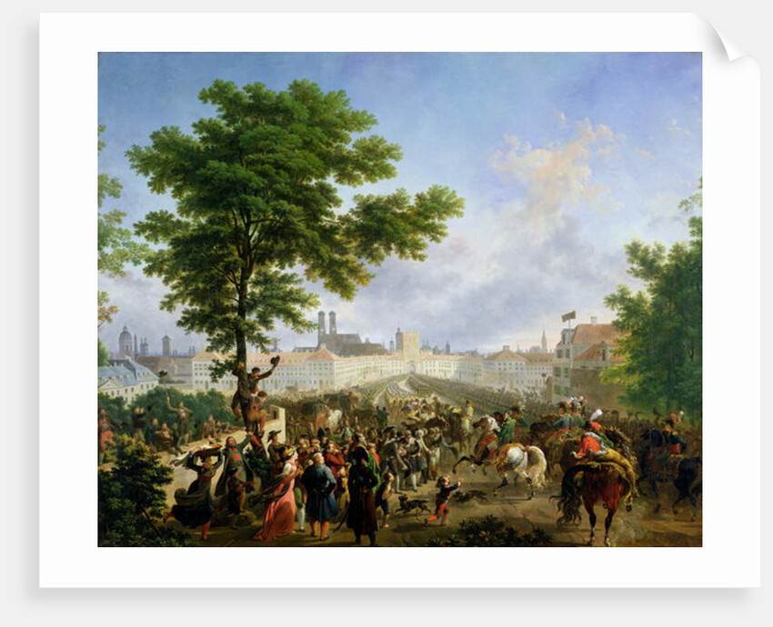 The Entry of Napoleon Bonaparte and the French Army into Munich, 24th October 1805, 1808 by Nicolas Antoine Taunay