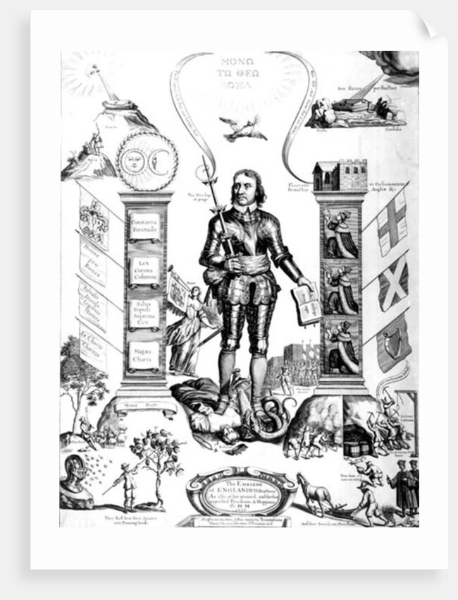 The Emblem of England's Distractions, 1658 by English School