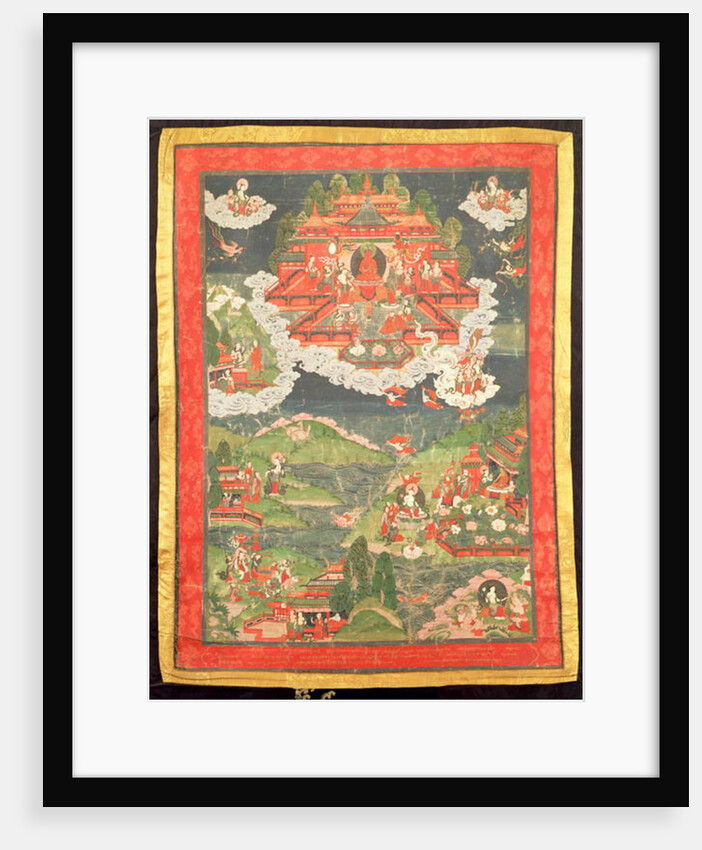 Thangka of the Paradise of Amitabha by School Tibetan