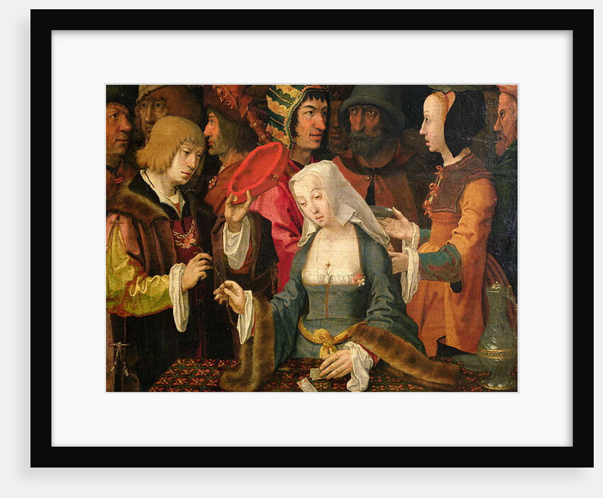 The Fortune Teller by Lucas van Leyden