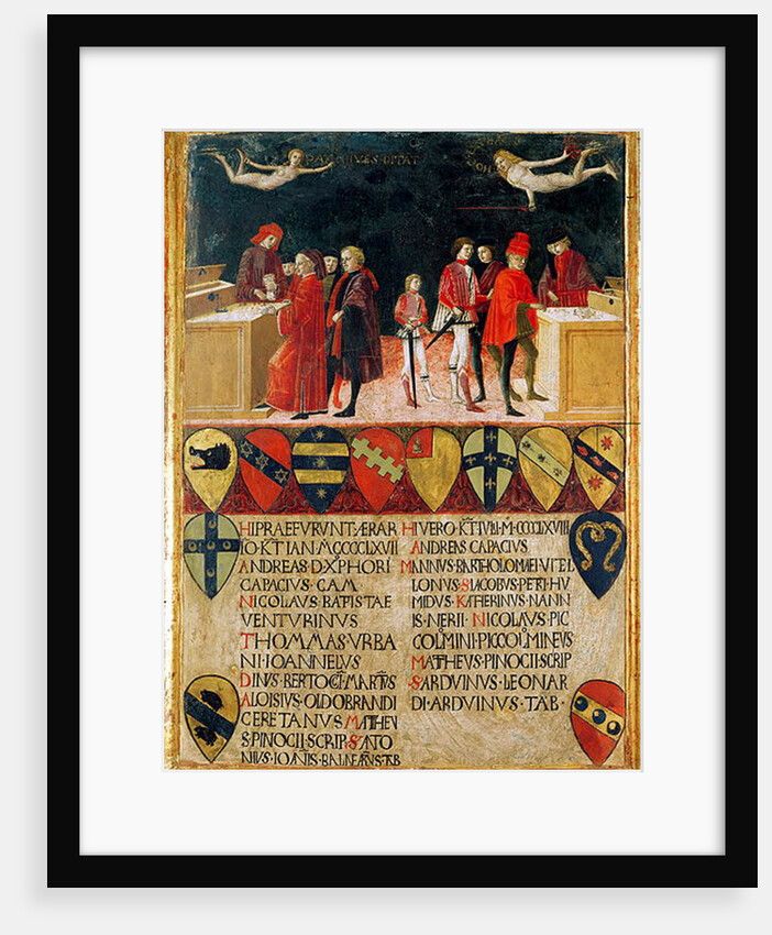 The Council Finances in Times of War and of Peace, 1468 by Benvenuto di Giovanni