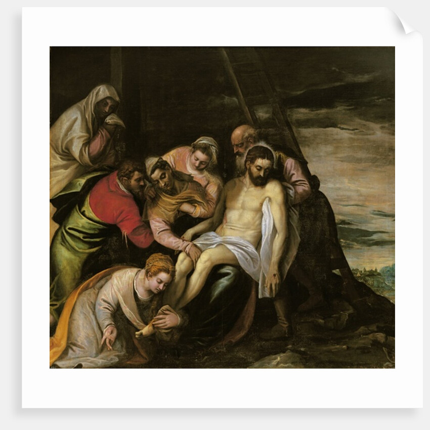 The Descent from the Cross by (1528-88) Veronese