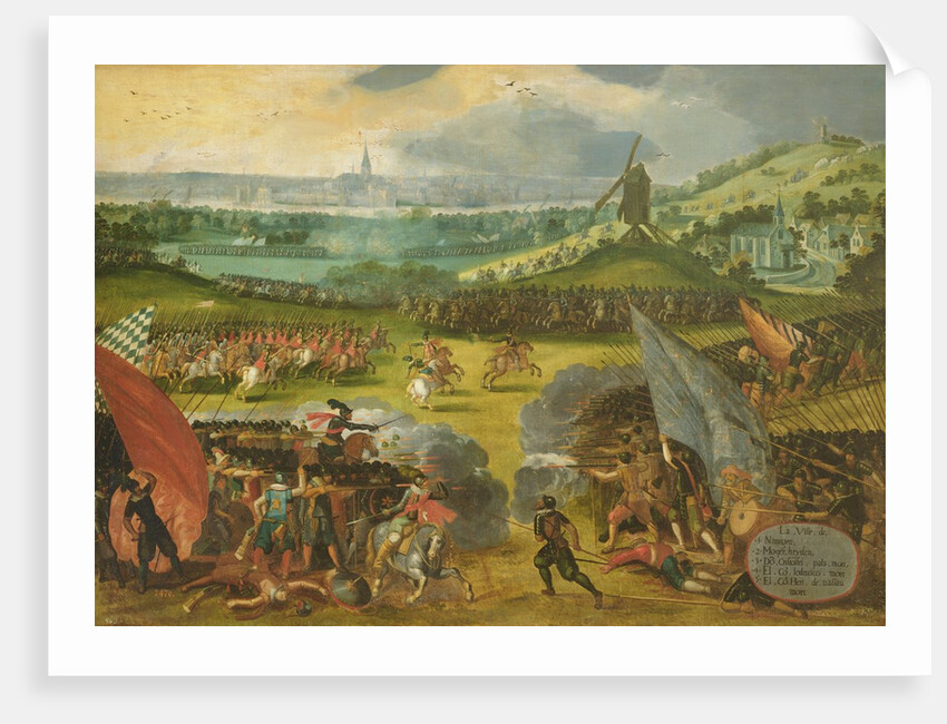 Battle of Nimegen by Rodrigo of Holland