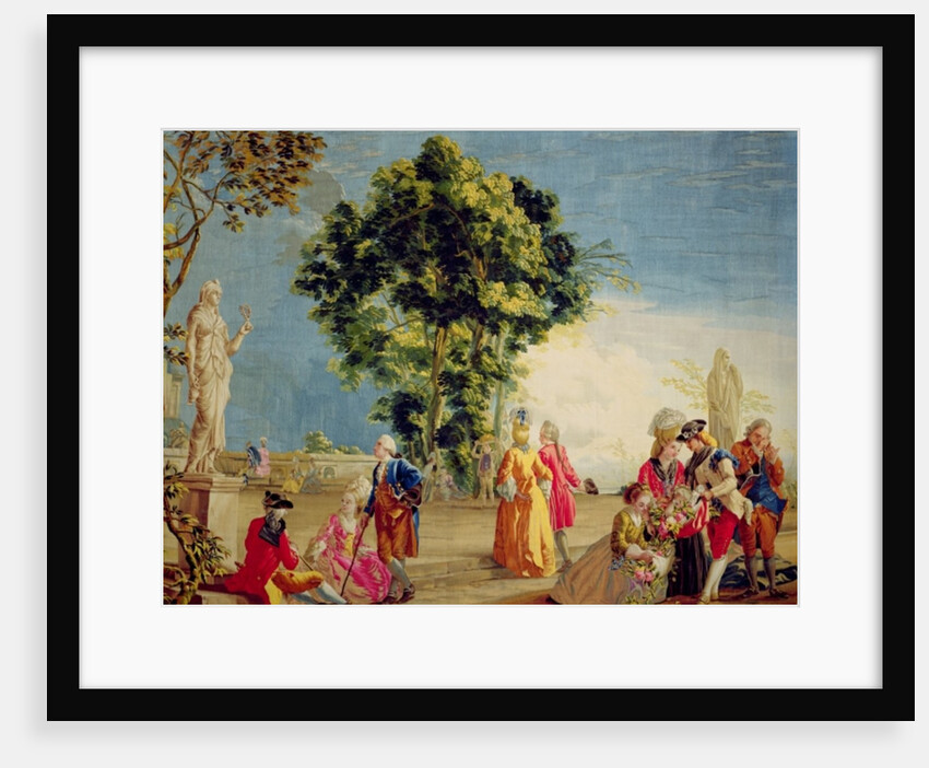 Walk in the Buen Retiro by Antonio Castillo