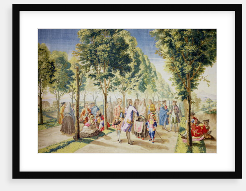 El Paseo de las Delicias, Madrid by Ramon Bayeu y Subias