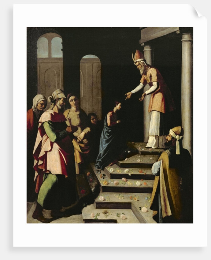 Presentation of the Virgin in the Temple by Francisco de Zurbaran