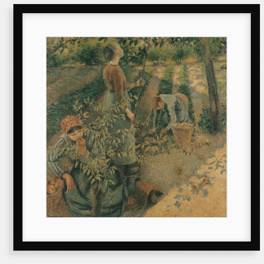 The Apple Pickers, 1886 by Camille Pissarro