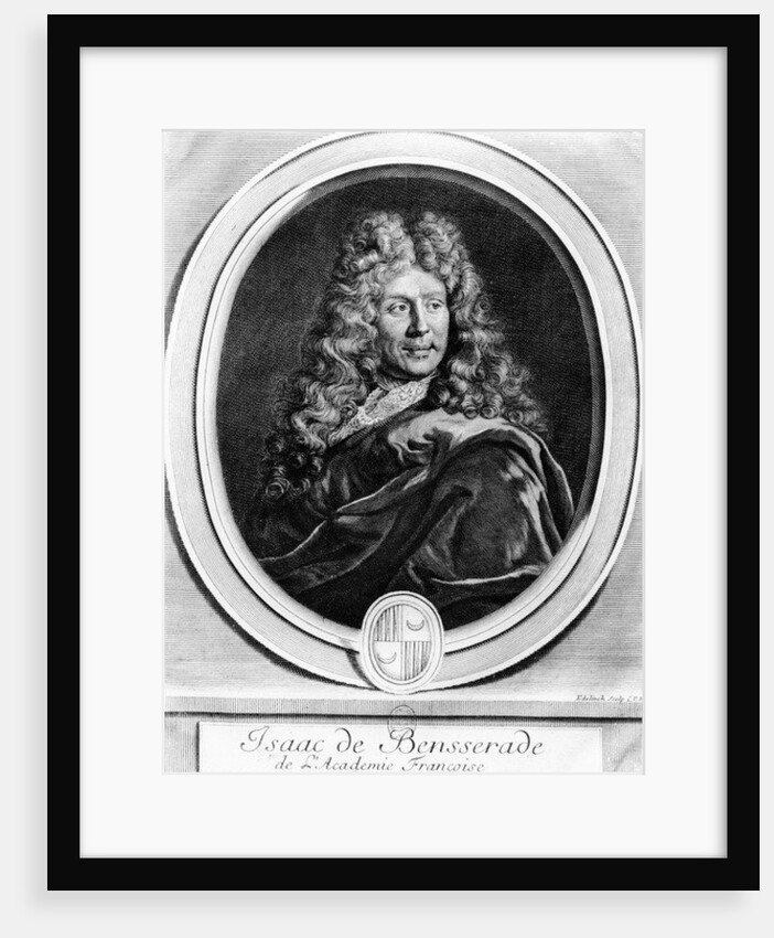Isaac de Bensserade by Gerard Edelinck