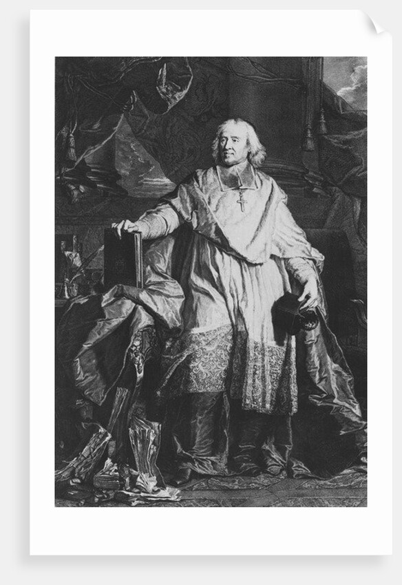 Jacques Benigne Bossuet by Pierre-Imbert Drevet